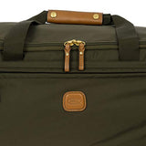 Bric's X-BAG 21" CARRY-ON ROLLING DUFFLE BAG - OLIVE
