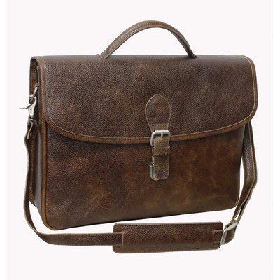 AmeriLeather Montana Leather Executive Briefcase (Brown)