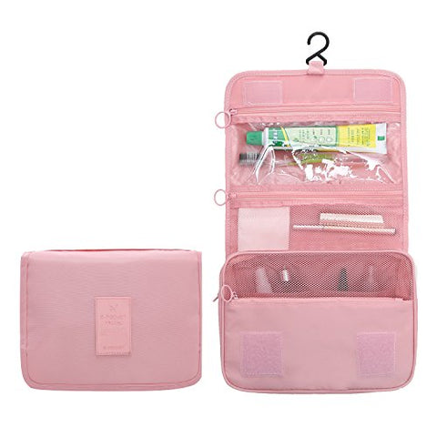 2018 New Hanging Toiletry Bag Bathroom Organizer Travel Nylon Portable Cosmetic Bag for Women and