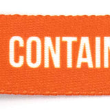 Buttonsmith Custom Luggage Tags - Set of 3 - Customize With Your Text - Designed, Printed, and