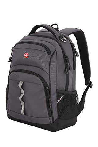 Swissgear Stockton Black 19 Inch Backpack, Black/Grey, One Size