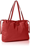 Anne Klein Wander Med Aly Nylon Tote, She/She Red, One size