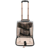 kensie Women's Hudson Softside 3-Piece Spinner Luggage Set, Heather Gray, (20/24/28)