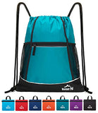 Venture Pal Packable Sport Gym Drawstring Sackpack Backpack Bag with Wet Pocket for