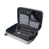 Mia Toro Italy Accera Hardside 29 Inch Spinner Luggage, Graphite