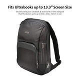 Kensington Triple Trek Slim Backpack for MacBooks, Chromebooks, Tablets & Ultrabooks up to 13-Inch-14-Inch (K62591AM), Black