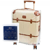 Bric'S Luggage Bac00937 Bellagio 30 Inch Spinner Transparent Cover, Clear, One Size