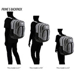 adidas Unisex Prime Backpack, Jersey Black/ Onix/ Black/ Signal Green, ONE SIZE