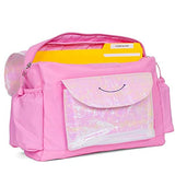 Bixbee Kids Rolling Suitcase and Backpack Set, Shark Luggage for Girls & Boys with Wheels, Telescoping Handle, Adjustable Straps and Pockets - Carry On Bag & Backpack for Airport & Travel Set of 2