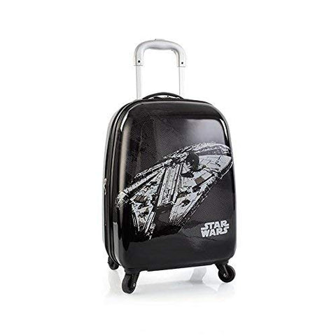 Star Wars Tween 21 Inch Hard Side Carry-on Spinner Luggage for Kids [Black] …