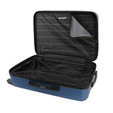 Mia Toro Italy Molded Art Hive Hard Side 28 Inch Spinner, Blue