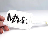 Mr. & Mrs. Luggage Tags (3-pack)
