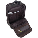 Kenneth Cole Reaction Back-Stage Access Slim Colombian Leather TSA Checkpoint-Friendly 16" Laptop & Tablet Travel Business Backpack, Brown