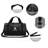 Camel Crown Waterproof Duffle Bag, 43L Lightweight Duffel Bag Traveling Backpack Luggage Bag Dry