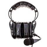 KORE AVIATION KA-1 Premium Gel Ear Seal PNR Pilot Aviation Headset with MP3 Support and Carrying Case