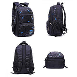 Fanci Geomatric Triangle Prints Waterproof Primary Middle School Backpack Bookbag for Elementary