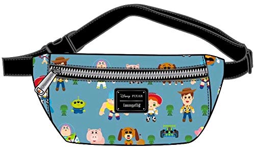 Loungefly x Toy Story Chibi Characters Allover-Print Fanny Pack (Multicolored, One Size)