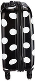 Rockland Luggage 20 Inch Carry On, Black Dot, Medium