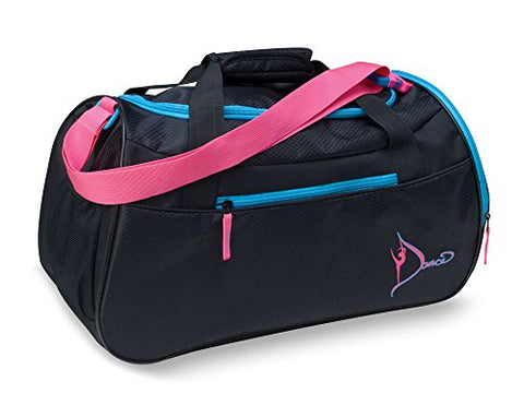Dansbagz By Danshuz Women'S Neon Dancer'S Gear Bag, Black, Os