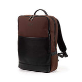 Cloe Uomo Nylon Laptop Backpack for Men in Brown Color