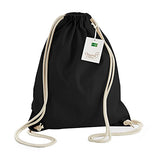 Westford Mill Earthware Organic Gymsac (13 Liters) (One Size) (Light Grey)