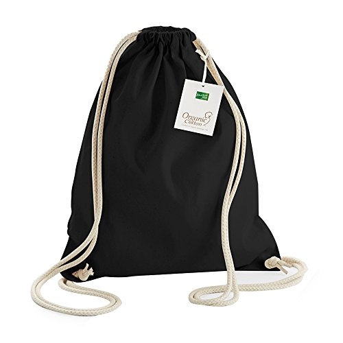 Westford Mill Earthware Organic Gymsac (13 Liters) (One Size) (Light Grey)