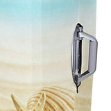 Suitcase Cover Starfish Seashell On Beach Luggage Cover Travel Case Bag Protector for Kid Girls