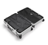 Zero Halliburton Classic Aluminum 2.0 Carry-On 2 Wheel Travel Case (Polished Blue)