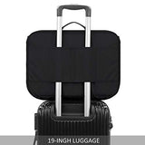 Gonex Travel Duffel Bag 20L, Portable Carry on Luggage Personal Item Bag for Airlines, Water& Tear-Resistant Black