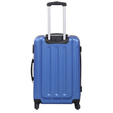 3 Pcs Luggage Set Multi-Directional Wheels Travel Suitcase Size 20" 24" 28" | Blue
