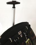 Trendy Flyer Computer/Laptop Rolling Bag 2 Wheel Case Camo Black