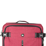 Mia Toro M1135-20In-Gry Italy Ischia Softside Spinner 20" Carry-On, Gray