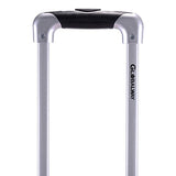 Goplus Globalway Expandable 20" Abs Carry On Luggage Travel Bag Trolley Suitcase (Rose)