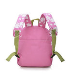 X-Happy Rabbit Animals Kids Book Backpack Baby Girls School Bag (Pink)