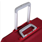 Washable Luggage Cover Spandex Suitcase Cover Protective Fits 19-32inch Luggage Zipper Carry On Covers Wine Red