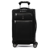 Travelpro Luggage Platinum Elite 21" Carry-On Expandable Spinner W/Usb Port, Shadow Black