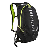 Nike Course Running Backpack For Men And Women In Black And Volt Green