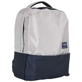 Kenneth Cole Reaction Two-Tone Polyester 15.6" (RFID) Laptop Backpack Light Grey/Navy One Size