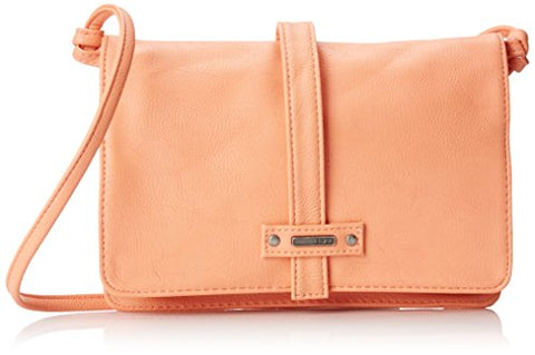 Roxy Globe Trotter Messenger Cross Body Handbag, Melon, One Size