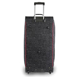 Ecko Unltd. 32" Blacktop Rolling Duffel, Red/Black