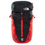 The North Face Verto 18 Backpack - Fiery Red/TNF Black