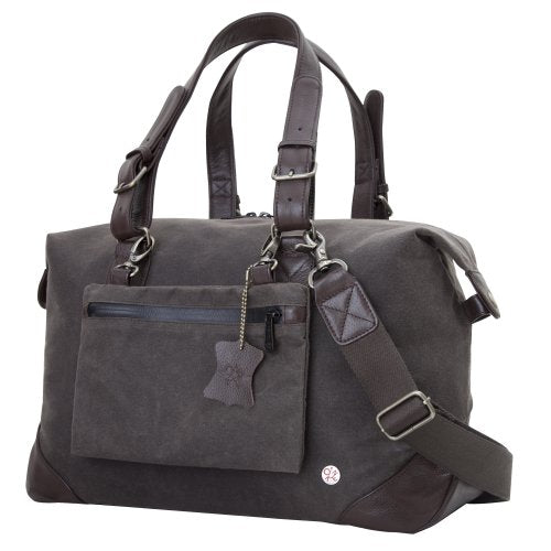 Token Bags Lafayette Waxed Duffel Bag, Dark Brown, One Size