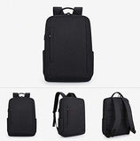 TRE Deluxe Black Waterproof Laptop Backpack 15 Inch Travel Gear Bag Business Trip Computer Daypack Double Laptop Compartment (Color : A1)