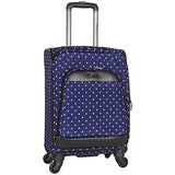 Kenneth Cole Reaction Dot Matrix 20" 600d Polka Dot Polyester Expandable 4-Wheel Spinner Carry-on