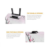 Travel Luggage Cover，Realistic Sakura Blossom - Japanese Cherry Tr，Washable Elastic Durable , With Concealed Zipper Suitcase Protector Fits For 22-24 Inch -M.