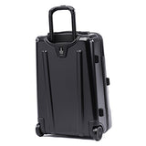 Travelpro Luggage Crew 11 22" Carry-on Slim Hardside Rollaboard w/USB Port, Obsidian Black