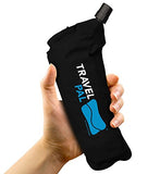 Travel Pal Self Inflating Lumbar Support Pillow BLACK (LIFETIME WARRANTY)