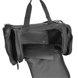 ProEquip 17" Sport Gym Duffle Bag Travel Size Sport Durable Gym Bag (Black)