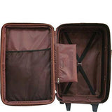 AmeriLeather Leather Two Piece Set Traveler (Waxy Brown)