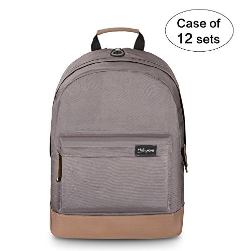 Case of 12 Pieces, HollyHOME 16.5 inches Multifunction Water Resistant School Travel Sport Backpack